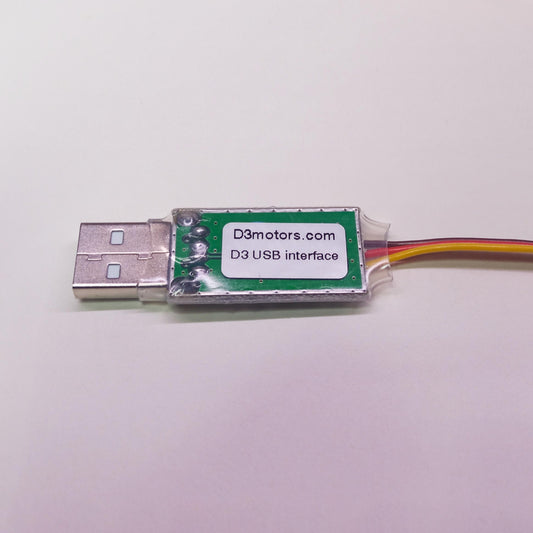 USB interface for D3 F3A ESC