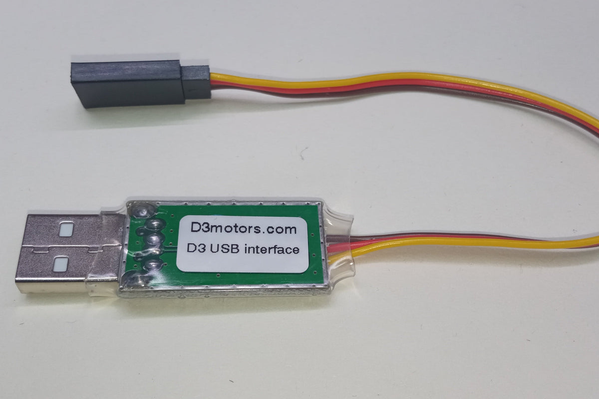 USB interface for D3 F3A ESC